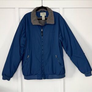 L.L. Bean Men's Deep Blue Lightweight Jacket Vintage